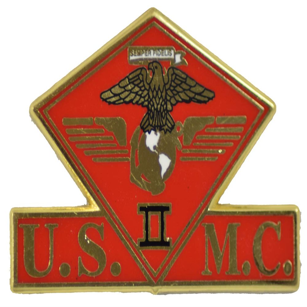 2nd MAW LAPEL PIN OR HAT PIN - Size 1 3/8" - VETERAN OWNED BUSINESS