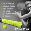 ALIEN PROS Tennis Racket Grip Tape (12 Grips)  Precut and Light Tac Feel Tennis Grip  Tennis Overgrip Grip Tape Tennis Racket  Wrap Your Racquet for High Performance (12 Grips, Neon Yellow) view 4