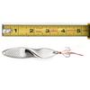 Fishing Lures Trout Set of 2 Treble Hooks Bass Metal Fishing Lure Silver/Gold 1oz 28gm Propeller Shape view 4