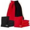Barcaloo Pro Cornhole Bags - Set of 8 Regulation All Weather Two Sided Bean Bags for Professional Corn Hole Game - 4 Red & 4 Black view 1