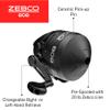 Zebco 808 Spincast Fishing Reel, Size 80 Reel, Changeable Right- or Left-Hand Retrieve, Pre-Spooled with 20-Pound Zebco Fishing Line, Dial-Adjustable Magnum Drag, Black view 3