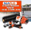 SEAFLO 33 Series Washdown Deck Wash Pump Kit - 12V DC, 3.0 GPM, 70 PSI, Heavy Duty Pressure Switch, for RV, Boat, Marine, Yacht, Freshwater, and Saltwater Applications | 4-Year Warranty view 2