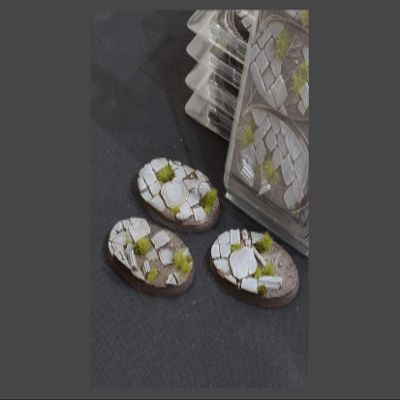 GamersGrass: Temple Bases, Oval 75mm (x3)