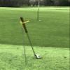 Mobile Pro Shop V-Shaped Golf Club Stand Keeps Your Clubs Clean, Dry & Visible, Made of Highly Durable Stainless Steel - Easy to Carry Golf Club Holder view 4