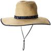 Columbia Unisex PFG BAHA Straw Hat, Collegiate Navy Americana Fishing Print, Small/Medium view 2