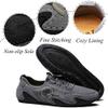 Asifn Men's Casual Loafers Slip On Boat Shoes Comfort Driving Outdoor Work Office Dress Sneakers Leather Lace up Mocassins 9 Black view 4