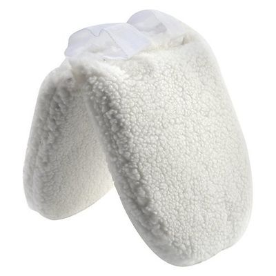 Aime Imports Western Fleece Wider Wither Pad White