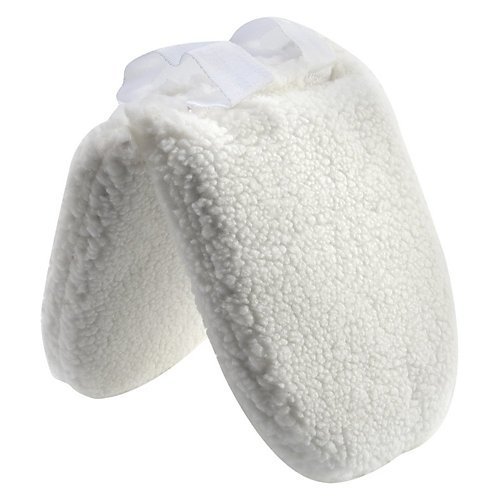 Aime Imports Western Fleece Wider Wither Pad White