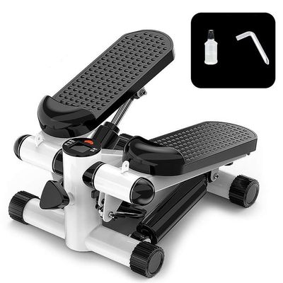 HQEFC Stepping Machine, Home Mini Portable Stepping Machine with LED Display Anti-Skid Shock Absorption Hydraulic Debugging Multi-Function Fitness Equipment,A