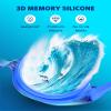 Aegend Swim Goggles, 2 Pack Swimming Goggles No Leaking Adult Men Women Youth, UV Protection, Anti Fog, Bright Blue view 4