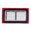 5 Pack Youth Quarterback Wristband - Triple Windows QB Wristband - 3 Playsheet Compartments- Great for Football, Baseball, All Sports(Red) view 2