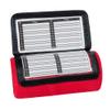 5 Pack Youth Quarterback Wristband - Triple Windows QB Wristband - 3 Playsheet Compartments- Great for Football, Baseball, All Sports(Red) view 3