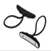 DS. DISTINCTIVE STYLE Kayak Handles 2 Pieces Carry Handles Replacement Kayak Accessories (Front Rear Mount - Black) view 1