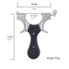 Obert Slingshot Stainless Steel Slingshots with Aiming Points Catapult High Velocity Slingshots Professional Hunting Sling Shot Outdoor Shooting with 6 Rubber Bands Catapult Set view 2