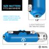 Ball Pump for Sports Balls - 5 Needles - Basketball Pump, Soccer Ball Pump - Air Pump for Balls, Volleyball, Football Accessories Equipment - Hand Pump for Inflatables - Never Lose Pin with Holder view 2