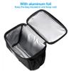 traderplus Bike Handlebar Bag Bicycle Insulated Cooler Bag with Reflective Strap Touchable Transparent Phone Pouch view 4