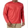 Columbia Men's Terminal Tackle PFG Patriot Long Sleeve, Red Spark/Bass, Small view 1