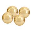 Alomejor 4Pcs Ball Portable Gold Plating Ball Double Layer Construction Sports Practice Driving Range Balls view 2