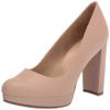 Naturalizer Womens Berlin Pump, Crme Brulee, 9 US Taupe view 1
