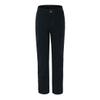 Bienzoe Girls School Uniform Pants: Adjustable Waist Cotton Stretch Slim Flat Front Big Kids Slacks Black 7 view 1