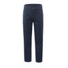 Bienzoe Girls School Uniform Pants: Adjustable Waist Cotton Stretch Regular Size Flat Front Kids Slacks Navy 6 view 1
