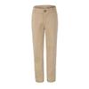 Bienzoe Girls School Uniform Pants: Adjustable Waist Cotton Stretch Slim Flat Front Big Kids Slacks Khaki 7 view 1