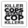 Black Lives Matter Justice for Floyd I Cant Breathe Cops Vinyl Sticker Decal view 1
