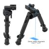 UTG Recon 360 TL Bipod, 7"-9" Center Height, Picatinny, Black view 2