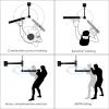 MMA Boxing Punching Bag Spinning Bar Speed Reflex Training Equipment Wall Mount for Martial Arts & Kickboxing at Home Gym view 2