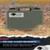 Cedar Mill Fine Firearms Hard Gun Cases for Handguns - TSA Approved Firearm Travel Case, Military-Grade Pistol Carrying Case with DS3TeK, Dual-Lock System & Customizable EPE Foam - Olive Drab Green view 4