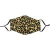 dm Care Cover Adult Protective Mask, Cotton Lined, Filter Pocket, Adjustable Straps (Cheetah) view 1