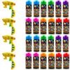 Toysery Party Streamer - Ultimate Spray String for Kids Christmas Party. Elevate Your Celebrations with Crazy Fun! Comes with 24 Spray String in Can (3oz) & 4 Streamer Shooter Guns view 1