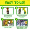 Toysery Party Streamer - Ultimate Spray String for Kids Christmas Party. Elevate Your Celebrations with Crazy Fun! Comes with 24 Spray String in Can (3oz) & 4 Streamer Shooter Guns view 3