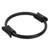 TheBackyard Pilates Ring - Body Toning Workout Accessory with Dual-Sided Padded Handles - Unbreakable Exercise Circle for Men & Women - Posture & Balance, Strong Firm Muscle, Easy to Use (Black) view 1