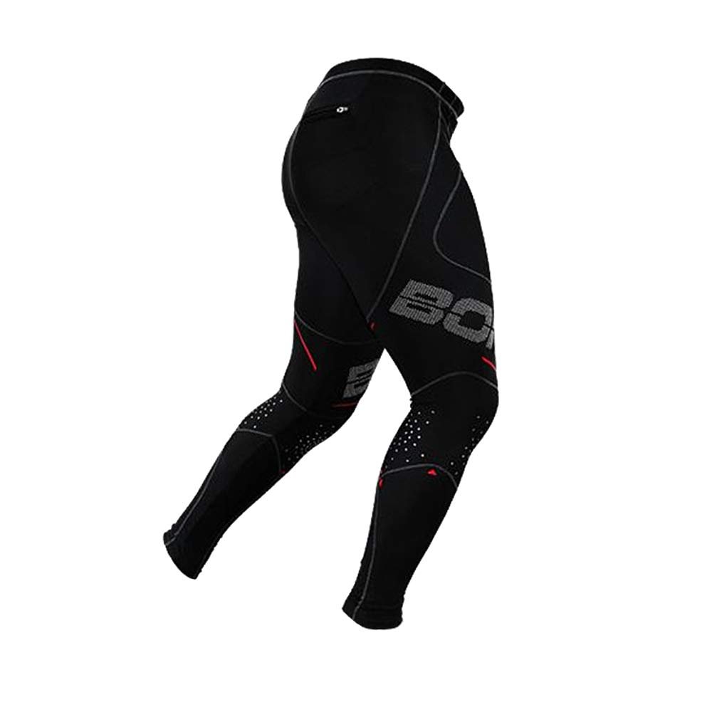 Bont Skates - Hi-Performance Skating Compression Tights (Black, 3/4 Length/XL)
