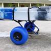 Newcod Kayak Cart, Kayak Dolly with 12-Inch Large Beach Balloon Wheels Tires for Sand view 2