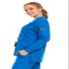 Mini Marilyn 4-Way Stretch 7 Pocket Bomber Scrub Jacket, Royal, XS view 2