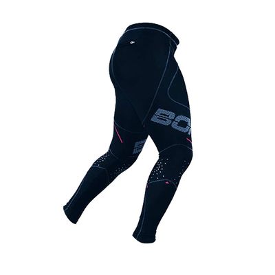 Bont Skates - Hi-Performance Skating Compression Tights (Blue, Full Length/S)
