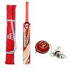 CW PACE Cricket Combo Set Kashmir Willow Cricket Bat SH with Hanging Ball for Practice view 1