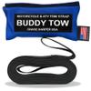 Chase Harper USA 9100 - Buddy Tow - Tough Military spec Nylon Webbing (1785 lb. Test) 12' x 1" - Blue view 2