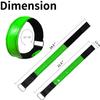 OMKHE Rechargeable LED Armband for Running(2 Pack), Light Up LED Armband, High Visibility Reflective Running Gear for Night Safety, Running Lights for Running Walking Cycling view 2