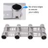 Fishing Rod Holder for Boat, Vertical Wall Mounted Fishing Rod Rack, Stainless Steel Rod Holder for Marine Boat,Fishing Boat, Truck (4 Tubes Upgrade) view 4