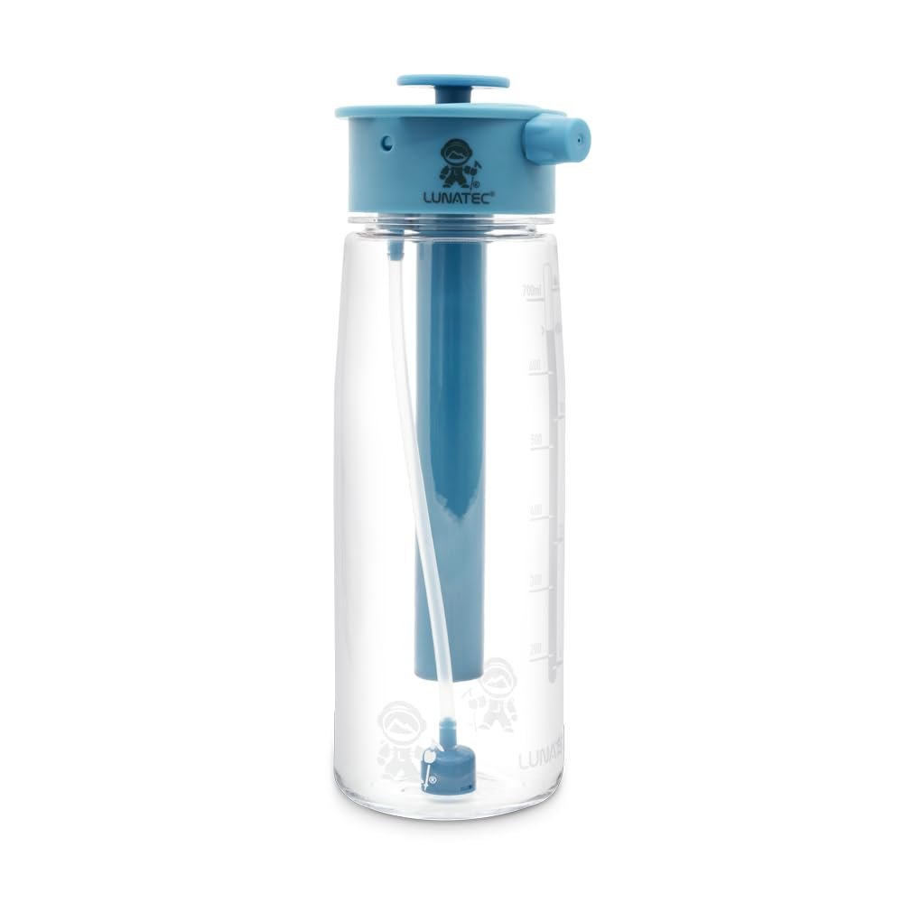Lunatec 750ml Mist, Shower & Hydration Spray Water Bottle. 3-in-1 Cooling, Cleaning & Hydration With Mist, Stream & Shower Patterns.
