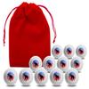 Clip Wipes 12 Republican Golf Balls with Red Tee Pouch (Round-12PK) view 1