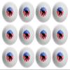 Clip Wipes 12 Republican Golf Balls with Red Tee Pouch (Round-12PK) view 2