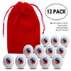 Clip Wipes 12 Republican Golf Balls with Red Tee Pouch (Round-12PK) view 3
