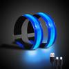 OMKHE Rechargeable LED Armband for Running(2 Pack), Light Up LED Armband, High Visibility Reflective Running Gear for Night Safety, Running Lights for Running Walking Cycling view 1