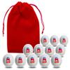 Clip Wipes 12 Republican Golf Balls with Red Tee Pouch (GOP-12PK) view 1