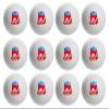Clip Wipes 12 Republican Golf Balls with Red Tee Pouch (GOP-12PK) view 2