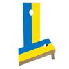 Ukraine National Flag Custom Cornhole Board Game Set view 1